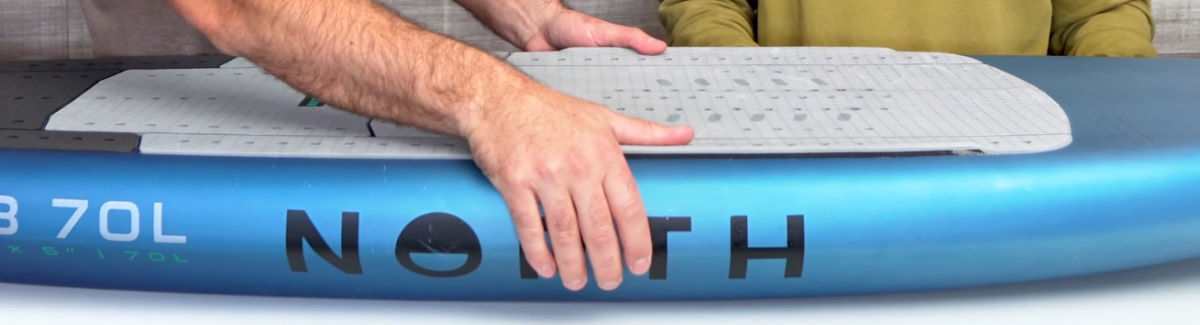 deck pad has levers